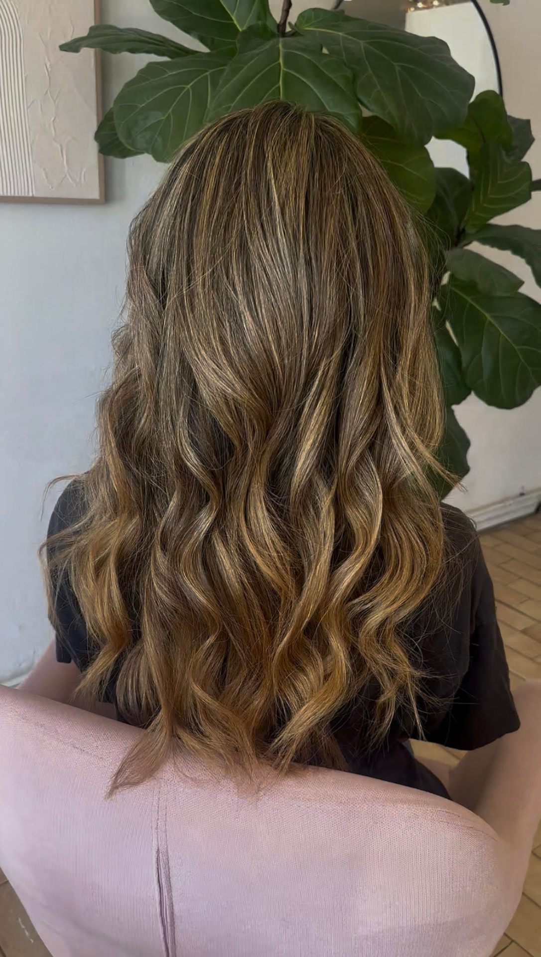 Sleek straight blonde finish at the Hair by Sha studio in Camberwell